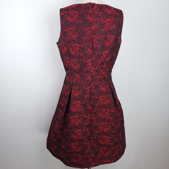 Brooks Brothers Red Floral Mini Dress - Picture 4 of 11